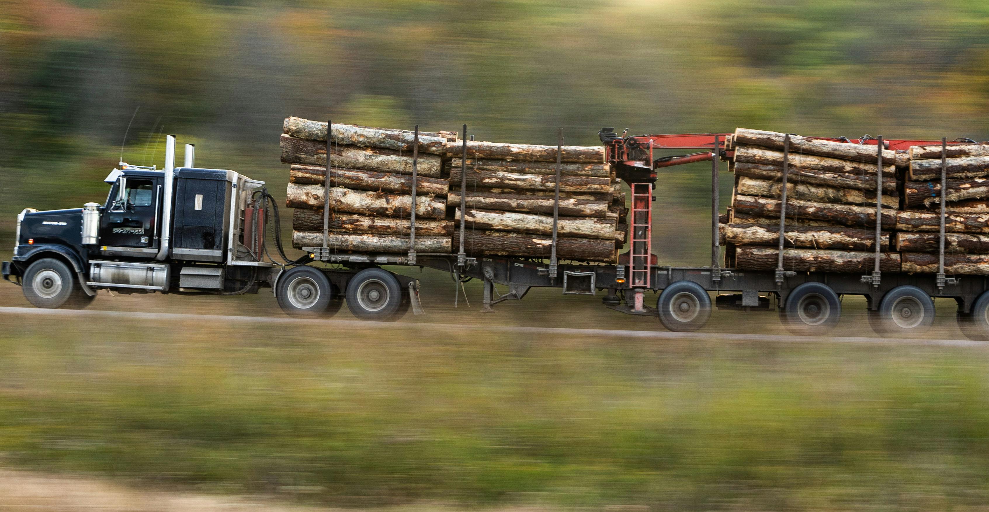 Heavy haul semi truck transporting oversized load on St. George Utah highway — Washington County